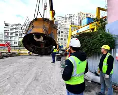 İzmir Buca Metrosu'nda Tünel Kazıları Devam Ediyor