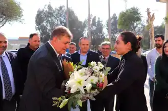 Cemil Tugay, İZBETON'u Ziyaret Etti, 2025 Planlarını Anlattı